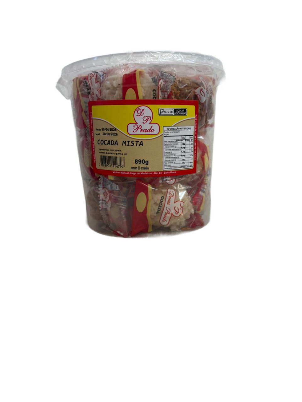 Cocada Mista 890g