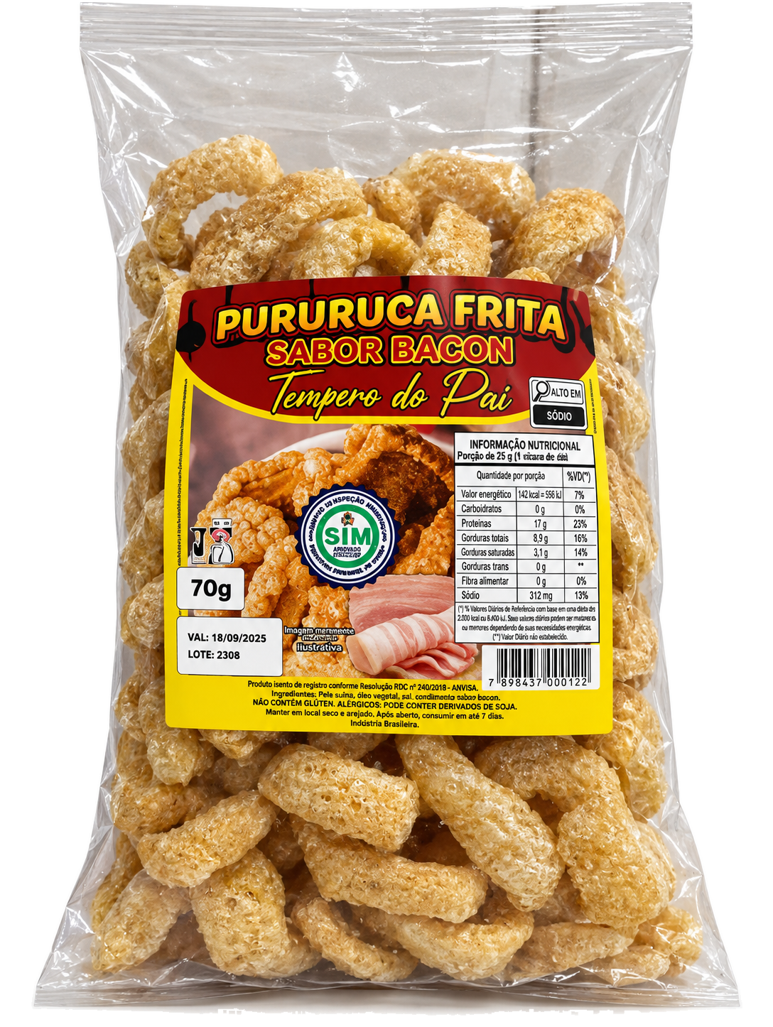 Pururuca Bacon 70g