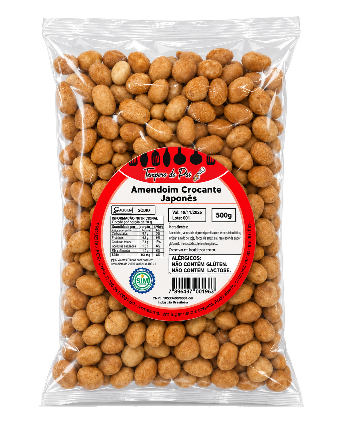 Amendoim Japonês 500g