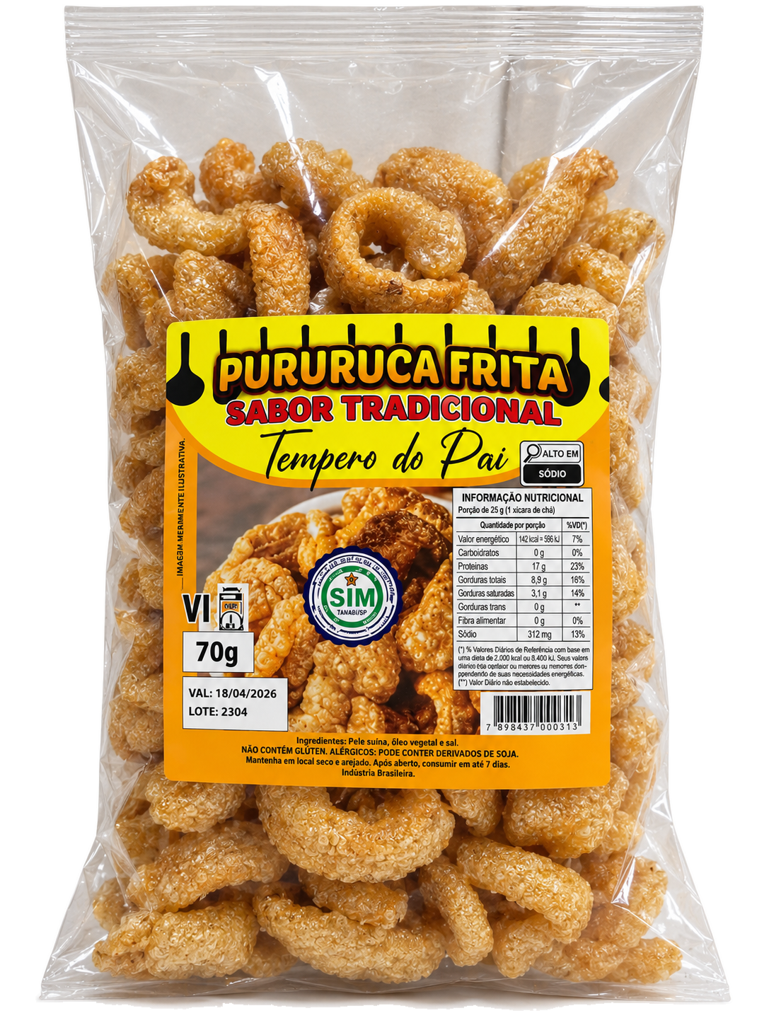 Pururuca Tradicional 70g