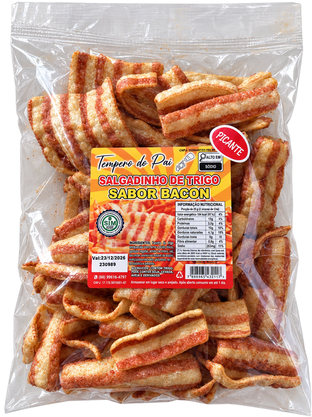 Pellet 100g Bacon Picante