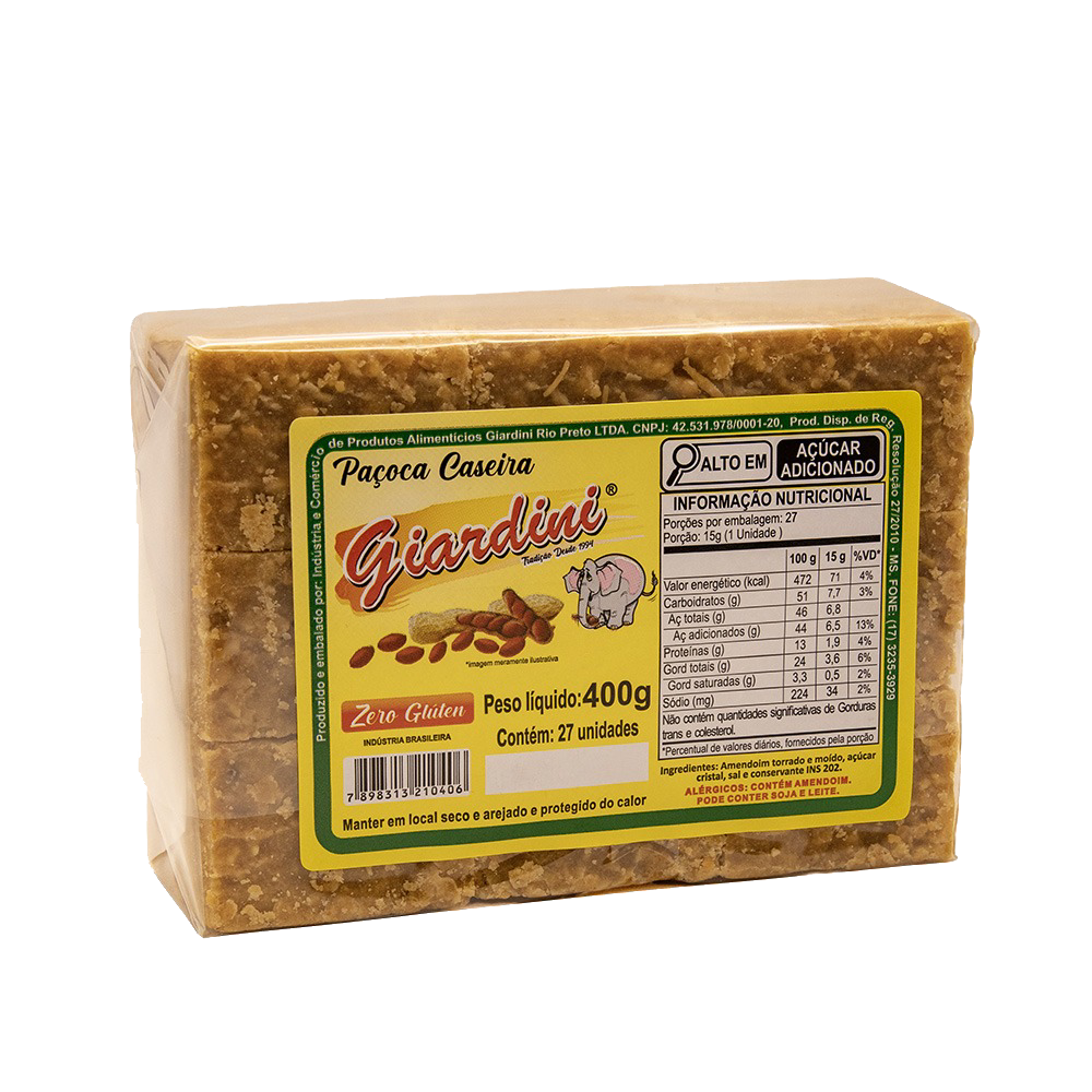 Paçoca Caseira 400g