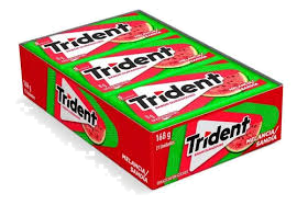 Trident de Melancia Display c/21un