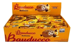 Bolinho Bauducco Gotas de Chocolate Display c/16un