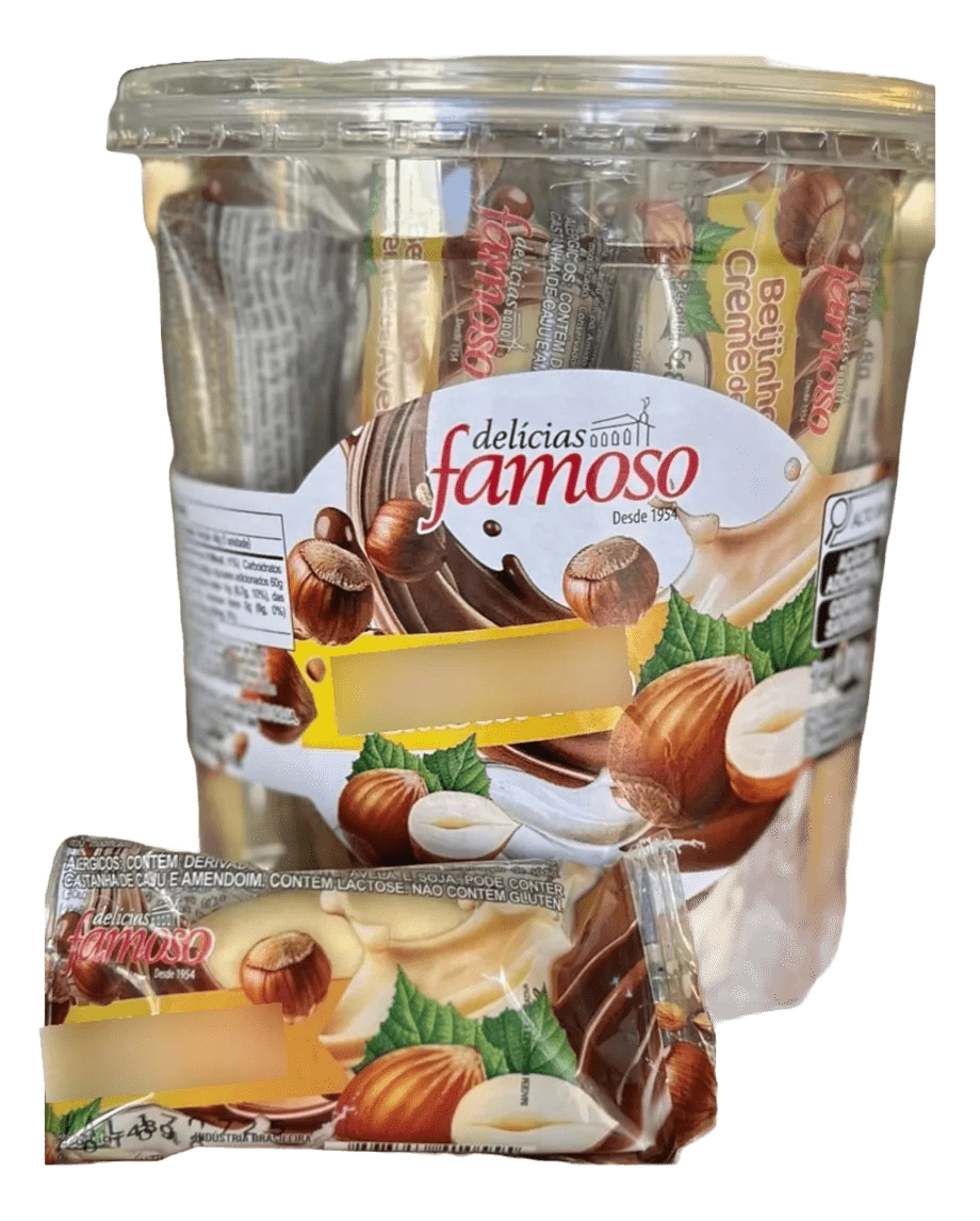 Beijinho com Avelã 48g Unitário