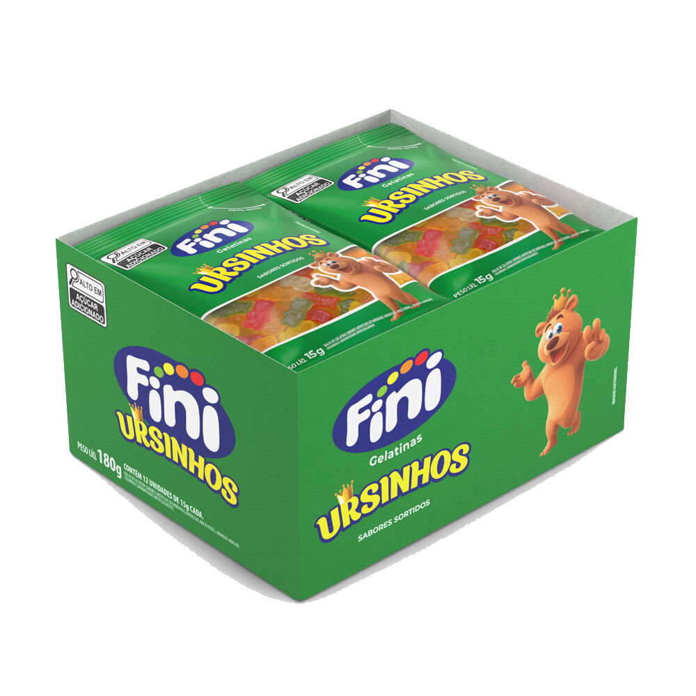 Fini Ursinhos 15g Display c/12