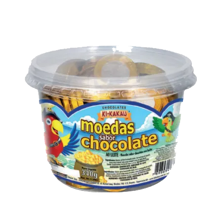 Moedas de Chocolate C/90un