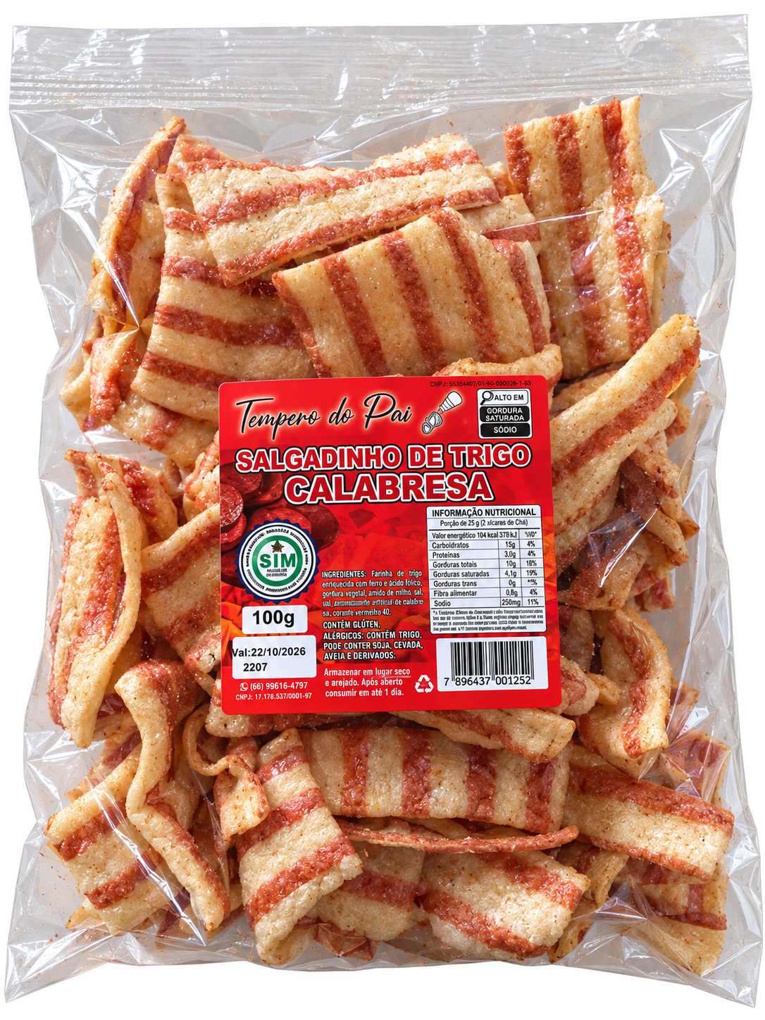 Pellet 100g Calabresa