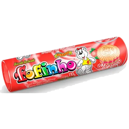Biscoito Fofinho De Morango 110g