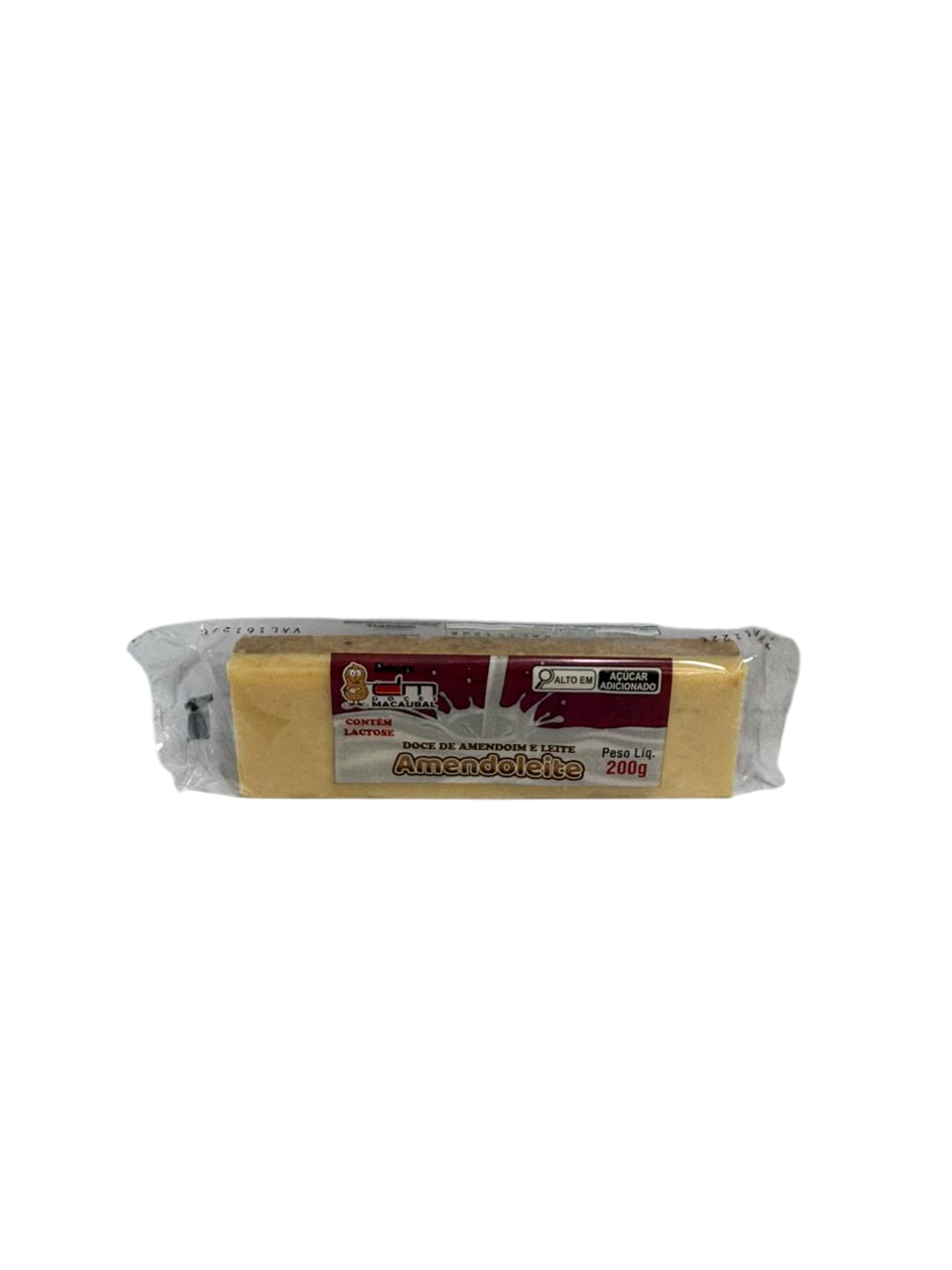 Amendoleite Barra 200g