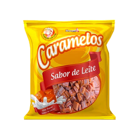 Bala de Caramelo Ao leite 500g