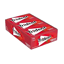 Trident de Morango Display c/21un