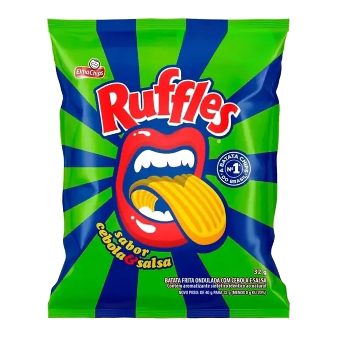 Ruffles Cebola e Salsa 32g