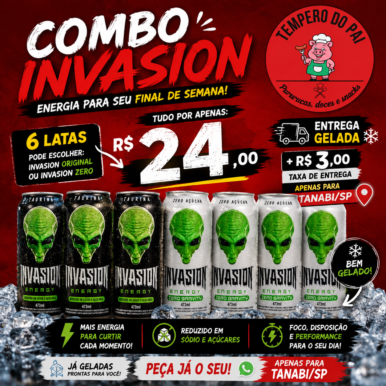 Combo 2 - Energia de Sobra