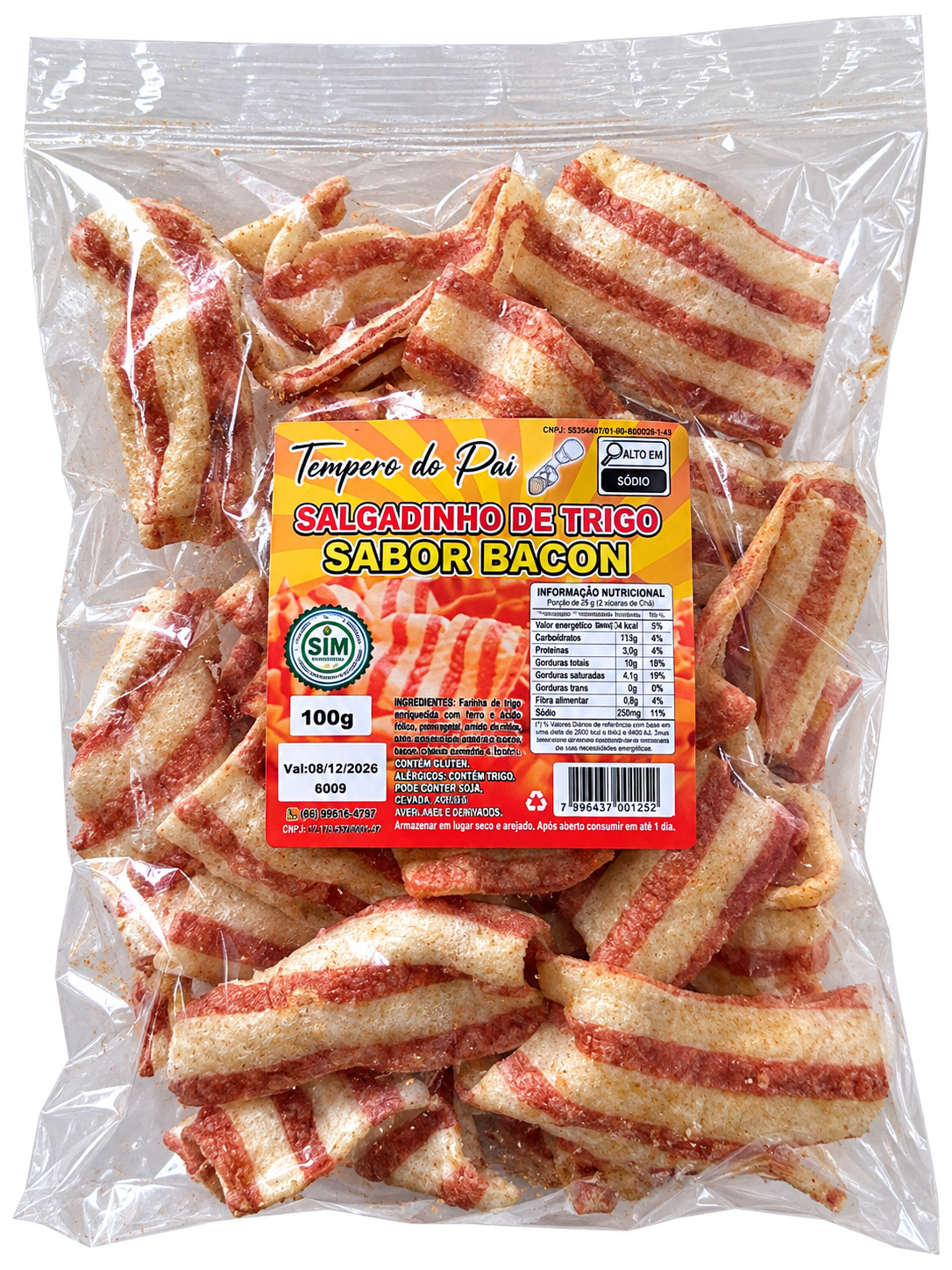 Pellet 100g Bacon